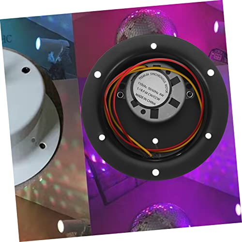 Motor eléctrico para bola espejada de discoteca, rotador de bola de vidrio, instalación sencilla con cableado, para KTV, DJ y fiestas miniatura 3