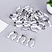 Yardwe 24 UNIDS Bombillas LED U Clips Soporte Soporte de Portalampara Tubo...