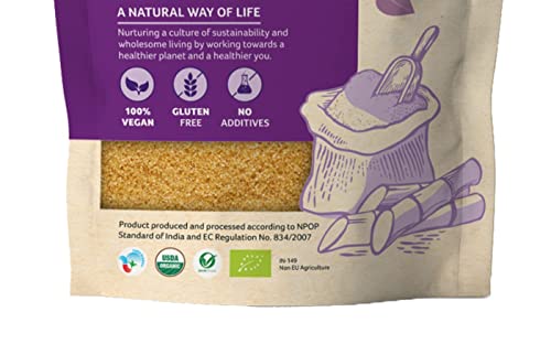 Image of Organic Tattva, Organic Groundnut /Peanut Unrefined Cooking Oil, 1 Litre & Organic Tattva All Natural Brown Sugar(1 Kg, Pouch)