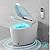 SIRHMOE Smart Tankless Toilet with Auto Open Close,Heated Seat,Tankless Toilets with Warm Water Sprayer & Dryer,Foot Sensor Operation,Blackout can Flush,toilet for Bathrooms with Remote Control