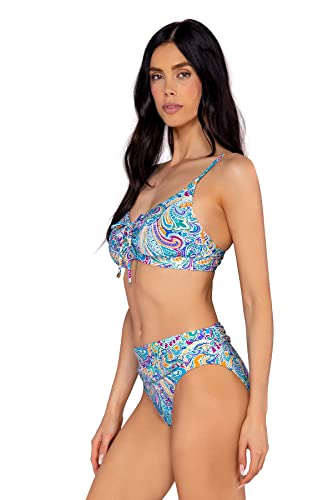 Sunsets Kauai Keyhole Swim Top, Harmony, 34E/32F/30G miniatura 5