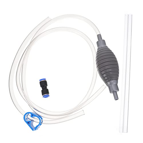 BCOATH Water Changer for Fish Tank Long Nozzle Flexible Tube Tank Cleaning Tool for Aquarium Fish Easy to Use and Durable Random Color