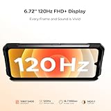 DOOGEE S200 Rugged Smartphone 5G, 6.72" FHD+ 120Hz Android 16 Phone,1.32" AMOLED Rear Display Rugged Phone, 48GB+256GB/2TB, 10100mAh/33W, 100MP Rugged Mobile Phones, AI Assistant/Face ID/WiFi 6/NFC - Image 7