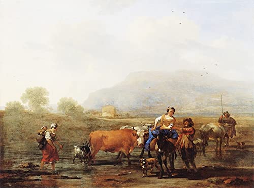 Affiche impression prints toile peinture murale Nicolaes Berchem