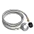 GasSaf 6 Feet Propane Regulator and Hose Universal Grill Regulator Replacement with Stainless Steel Braided Hose for QCC1 Low Pressur LP Gas Grill, Heater and Fire Pit Table,3/8" Female Flare Nut