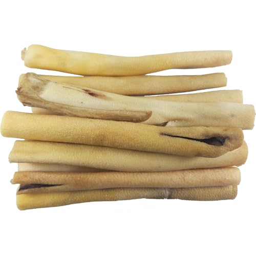 10 Thin Cow Tails for Dogs (15cm length) by Britten and James