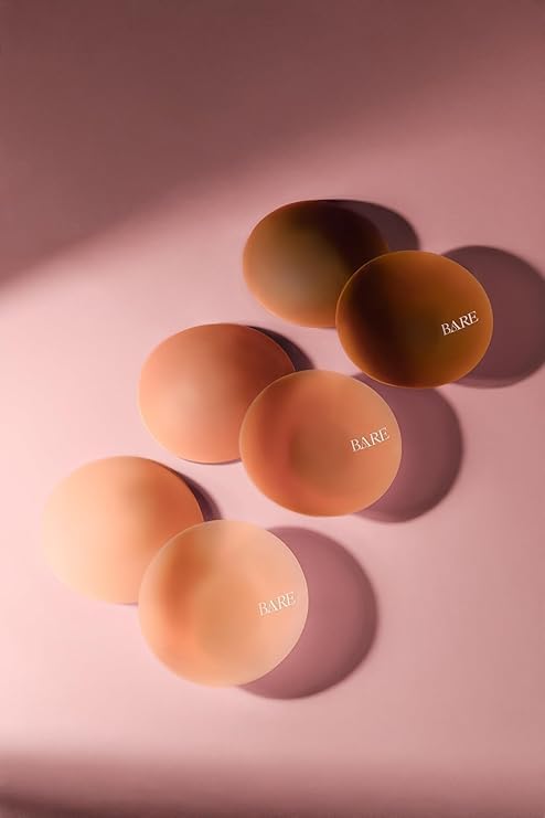 Premium Nipple Covers 100x Use - Adhesive Silicone Nipple Pasties with Travel Box - Soft Matte Reusable Pasties - Image 6