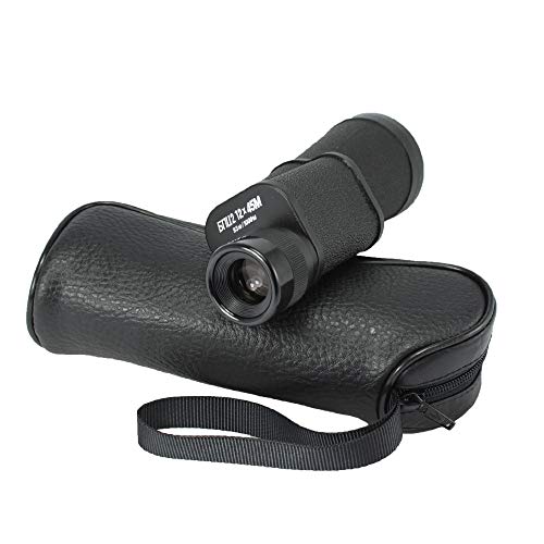 Baigish 12 x 45 mini telescopio monoculare tasca militare HD 8 x Zoom BK4 HD vetro ottico dell' esercito binocolo