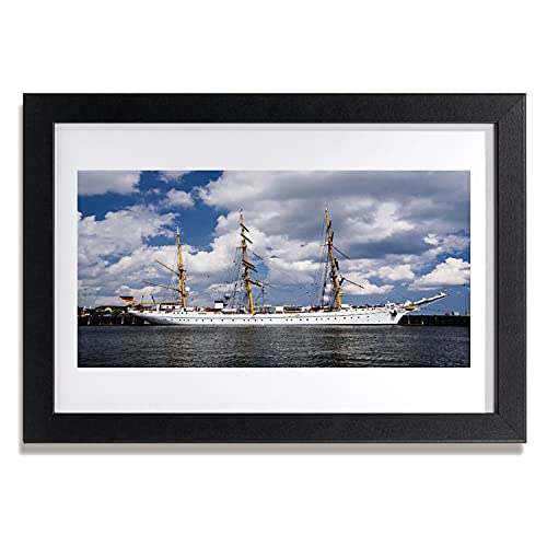 Affiche avec cadre salon et chambre paysage mer Tulup 30x20