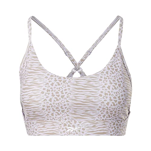 Reebok Sujetador Deportivo Marca Modelo Lux Strappy Bra AOP MS