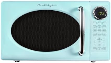 Nostalgia Retro Microwave Oven - 0.7 Cu Ft, 700-Watt Countertop S...