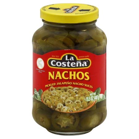 La Costena Peppers, Nacho Jalapeno, 15.50-Ounce (Pack of 12)