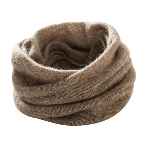 ECYC Women Cashmere Neck Gaiter, Fashion Winter Neck Warmer Soft Neck Scarf Knit Tube Scarf for Women