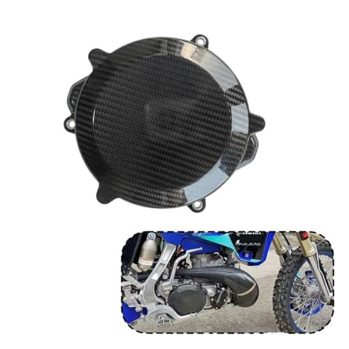 Couvercle Carter Moteur Protection Enduro Extrême Carbone YZ