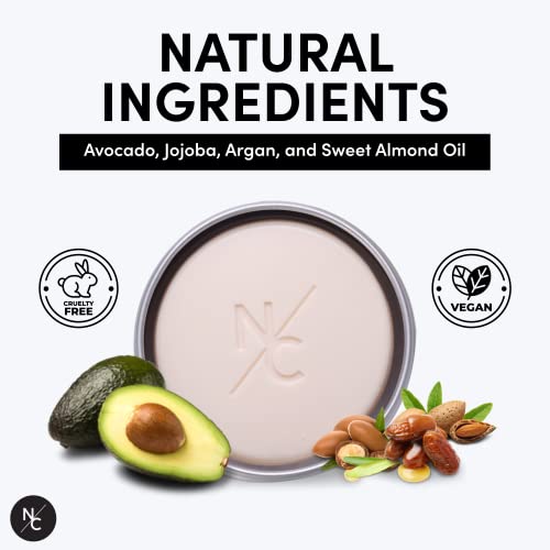 Narrative Cosmetics Solid Makeup Brush Cleanser Soap With Silicone Cleaning Pad, Cleans Natural & Synthetic Brushes, Vegan, Cruelty-Free, Natural Ingredients, Vanilla Fragrance #TOP1