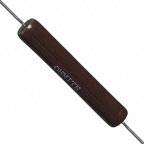 OHMITE 25J33RE RESISTOR, WIREWOUND, 33 OHM, 5W, 5% (1 piece)