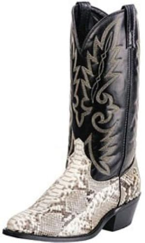 white python cowboy boots