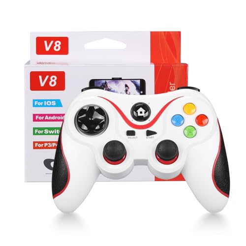 LYEAA V8 2.4G Controller di gioco wireless a doppia vibrazione