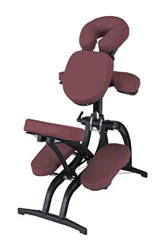 Image of EARTHLITE Portable Massage Chair AVILA II - Premium Folding Spa /Massage /Tattoo Chair incl. Rolling Carry Case
