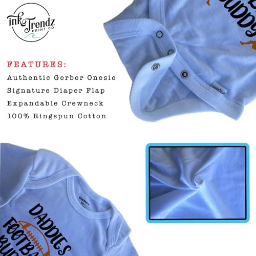 Ink Trendz Daddies Football Buddy Baby Onesie Football Season Baby Onesies®4