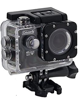 Coleman CX14WP Conquest3 4K Ultra HD Action Camera with Waterproof Housing & Mounts