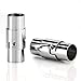 HG-X ® 20 Sets Stainless Steel Leather Cord End Cap/ Magnetic Clasp with Locking Mechanism (Fit 3MM cord)