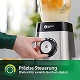 Philips Core Standmixer HR3573/90 Series 5000 (1000 W, ProBlend Crush-Technologie, Trinkflasche) Metall/Glas - 5