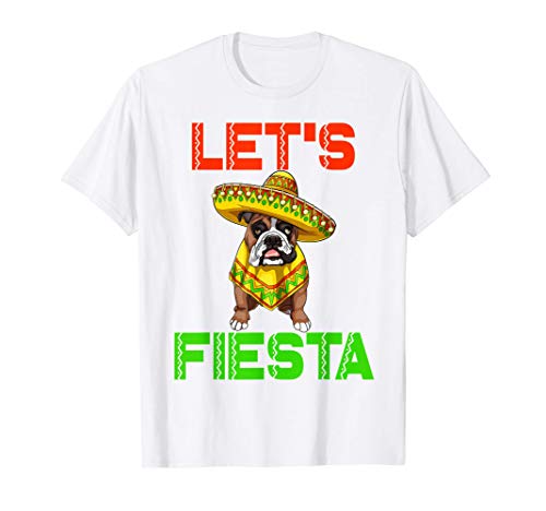 Lets Fiesta Tee Shirt Funny Men Cinco De Mexican Celebration Maglietta