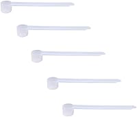 Vista 43 de Cuchara medidora de plástico, (29.6 cc 2 cucharadas 1/8 taza 1.0 fl oz) Cucharas de mango largo para polvos, gránulos, café, alimentos
