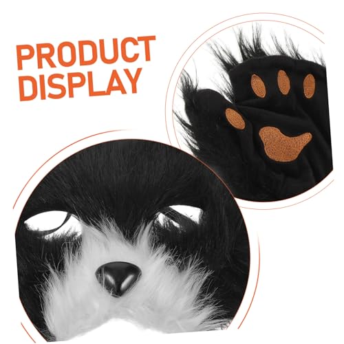 Déguisement chat complet masque et queue pour costume de fête rapide
