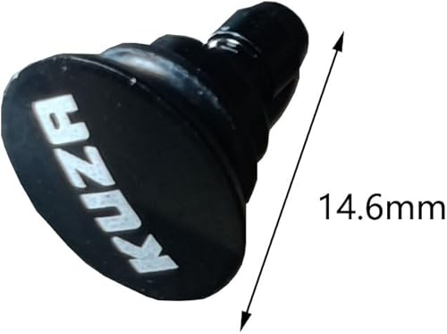 Miniatura 4 de JINOARC 3 piezas RC Fuel Dot Aluminio anodizado redondo Miracle Fuel Dot Filler para RC Gas Avión Barco, Avión Avión (negro)