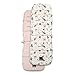 Elodie Details Universelle Sitzauflage für Kinderwagen Sportwagen Buggy Gepolstert Waschbar CosyCushion - Meadow Blossom, Weiss/Pink