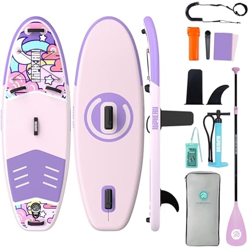 Niphean 10' Inflatable Paddle Board, Ultra-Light SUP for Beginners