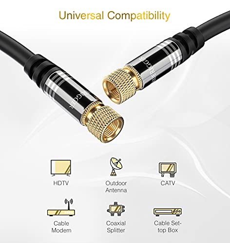 Bluerigger PRM-COAX-50FT Rg6 Digital Coaxial Audio Video Cable thumb #2