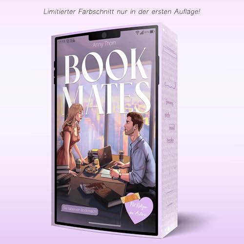Bookmates: Spicy Boss Romance über eine buchige Partnerbörse | Mit limitiertem Farbschnitt...