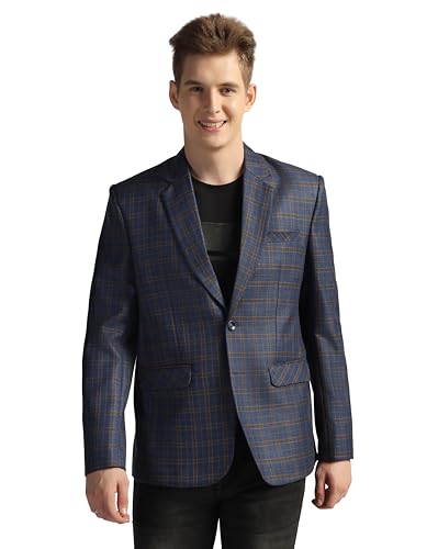 Image of TAHVO Tweed Blazer for Men - Formal & Casual Winter Wear Blazer