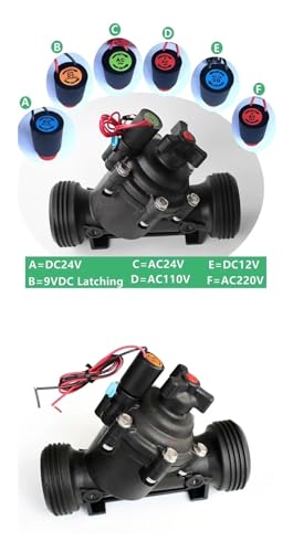 Électrovanne d'irrigation à réglage du débit 3 pouces avec solénoïde normalement ouvert 9-20V - 4