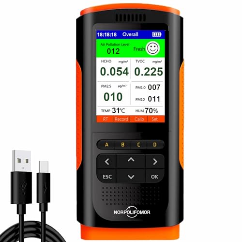 Real-Time-Air-Quality-Detector-AQI-Air-Quality-Monitor-FormaldehydeTVOC-Meter-PM25-Sensor-for-CarsHomesSchoolsOffices-IndoorOutdoor