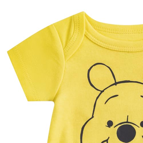 Disney Winnie the Pooh Baby Boys Bodysuit with Pants and Hat 3 Pack Set for Infant3