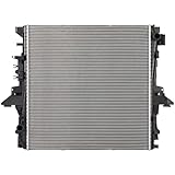 Lynol Cooling System Complete Aluminum Radiator Compatible With 2010-2016 Land Rover LR4 2010-2013 Range Rover Sport V6 3.0L V8 5.0L Crossflow Direct Replacement