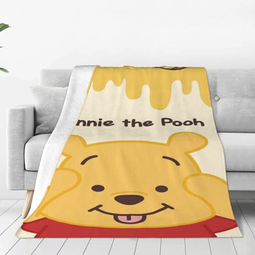CLASSIC POOH 大判ブランケット プーさんシェニール織りUCHINO製 CLASSIC POOH 大判ブランケット プーさんシェニール織りUCHINO製