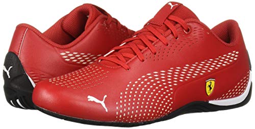 Image of PUMA Ferrari Drift Cat 5 Ultra Sneaker, Rosso Corsa-puma White, 11.5