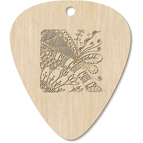 Azeeda 7 x ‘Abstraite Fleurs’ médiator/pic de Guitare (GP00027084) - Les Beatles, Paul McCartney, John Lennon, RIngo Starr, George Harrison Azeeda 7 x 'Abstraite Fleurs' médiator/pic de Guitare (GP00027084)