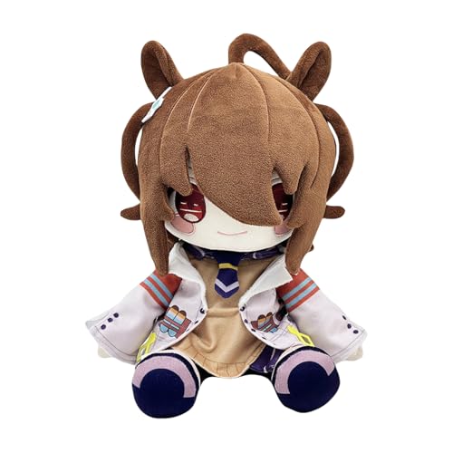 Umamusume Plush 9.8 Inch Umamusume: Pretty Derby Plushie Figurine Decorative Collectible Ornament for Home Sofa Tabletop Decor (Agnes Tachyon)