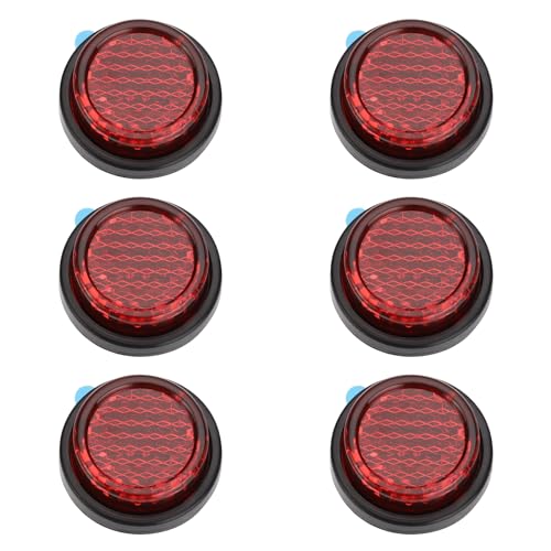 Réflecteurs adhésifs 20 mm haute visibilité nocturne pour remorque et clôture de jardin