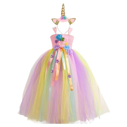 Vestido de tul para niñas ideal en fiestas de cumpleaños y carnavales escolares