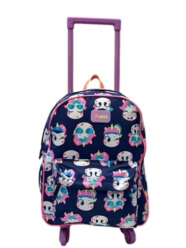 PUKET - Mochila Escolar Puket Uni Tennis 18L Compacta E Estilosa Azul Uni Tennis