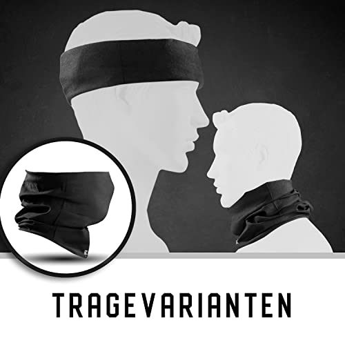 dunkel schwarz haube Verkleidung Gesichtstuch tuch multifunktionsmaske multifunktionsbekleidung multifunktionskleidung kopftuch kopfband funktionsmaske funktionsbekleidung funktionskleidung