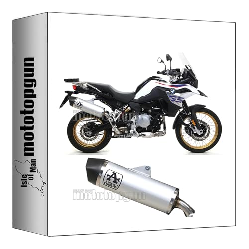 Echappement Arrow F850 GS pour remplacer un pot origine lourd et chaud sur BMW 2018-2020