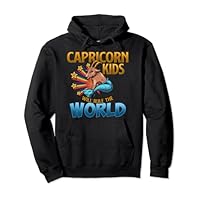 Capricorn Star Sign I Kids Horoscope I Capricorn Pullover Hoodie
